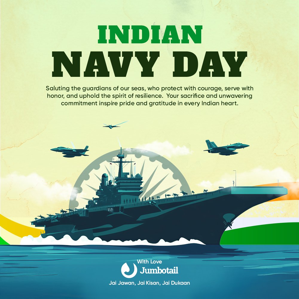 Indian Navy Day post