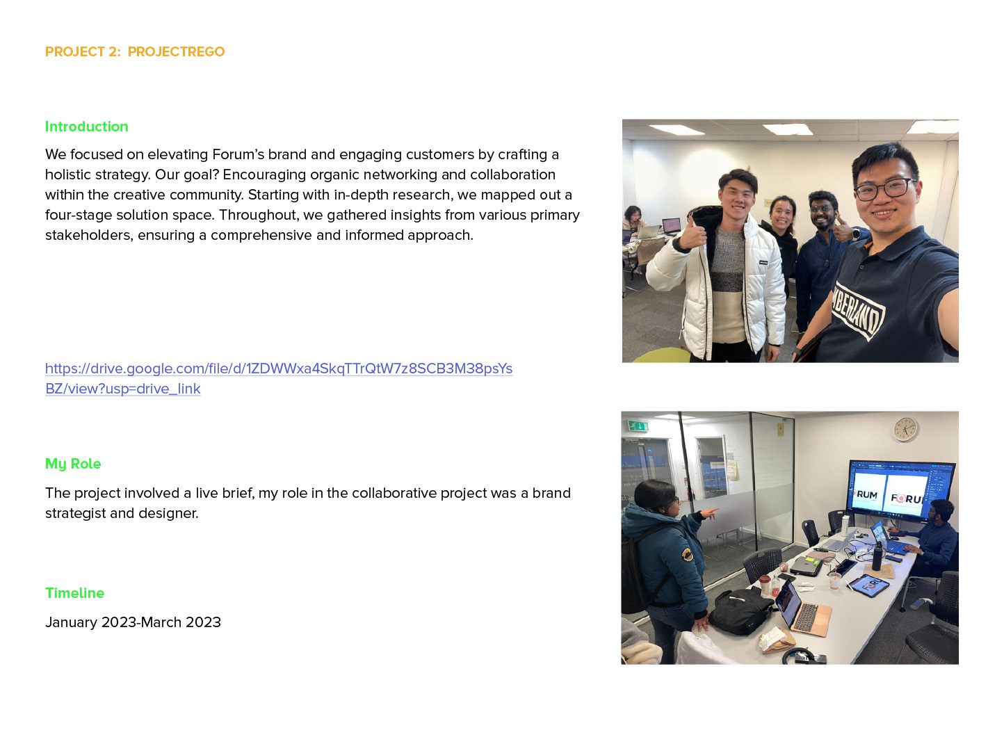 Forum by ReGo: About the project, and the workshops it came from