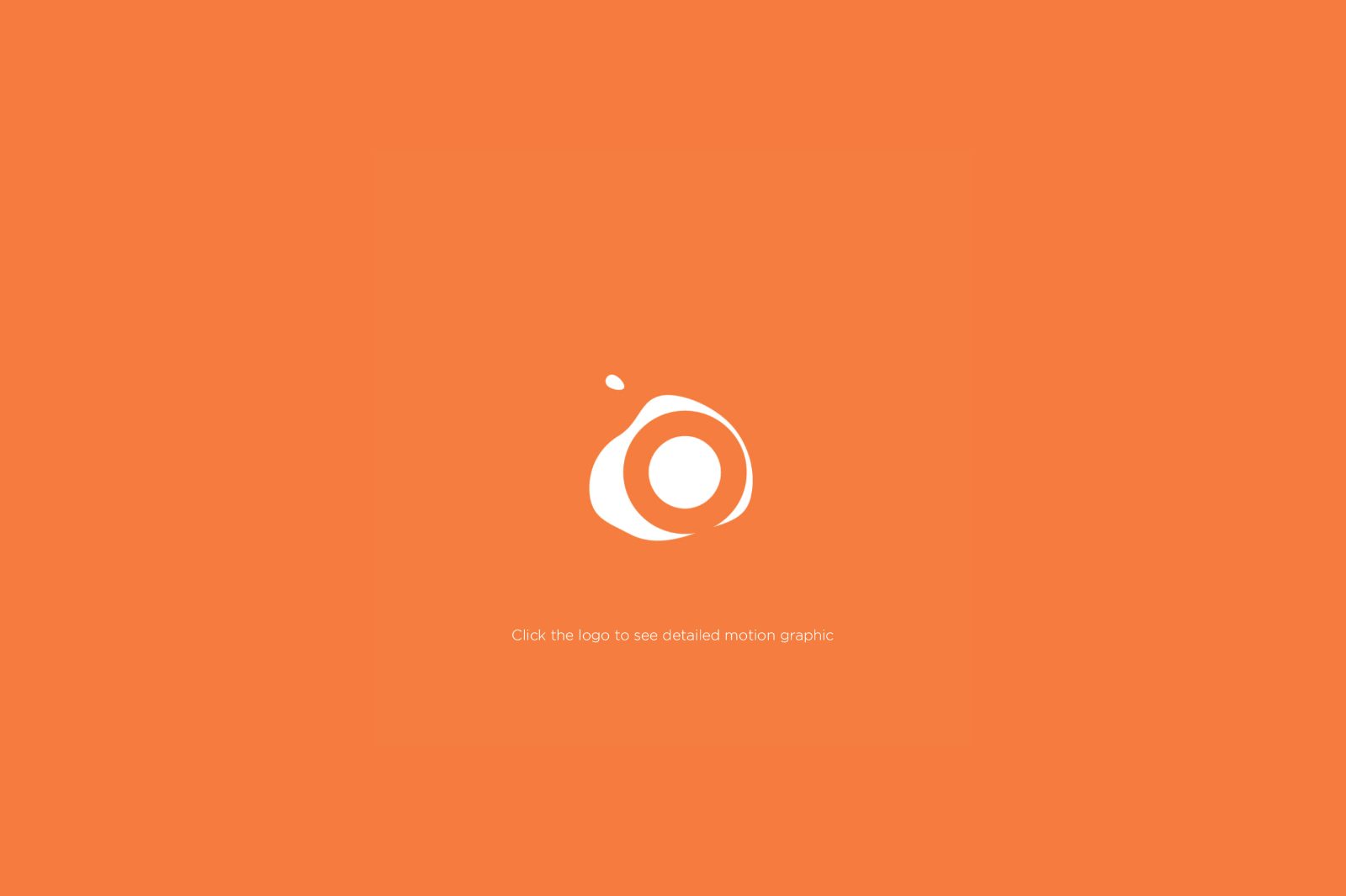 The resolved mark on the brand orange