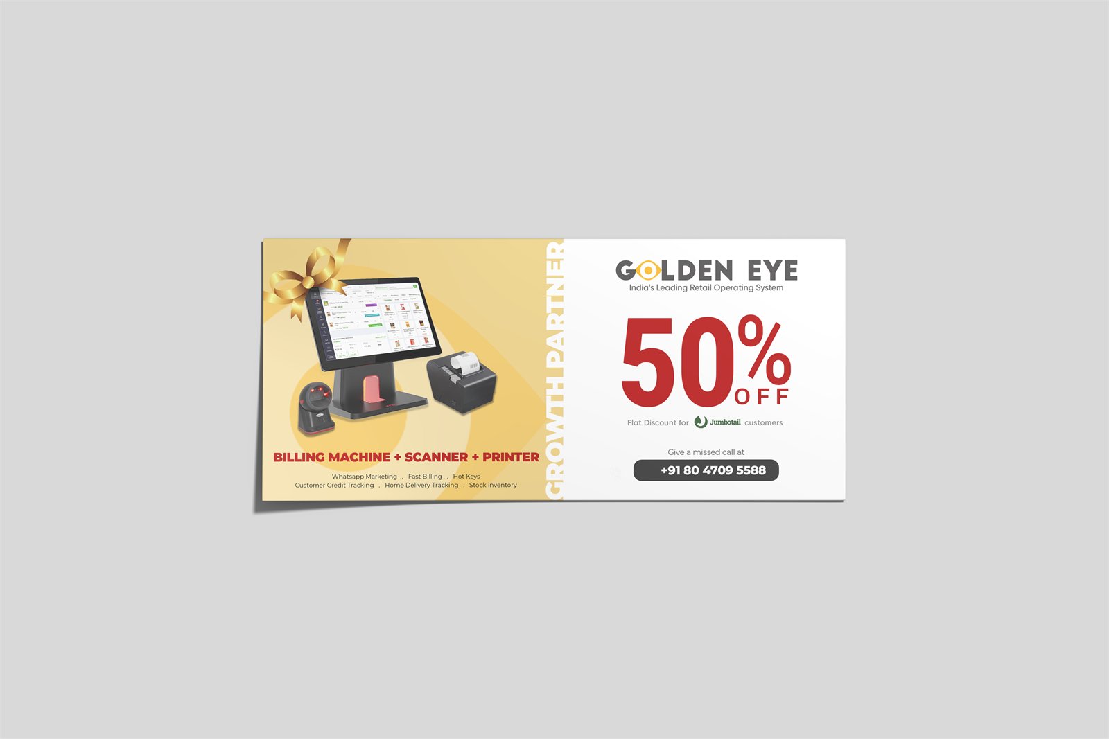 GoldenEye 50% discount coupon