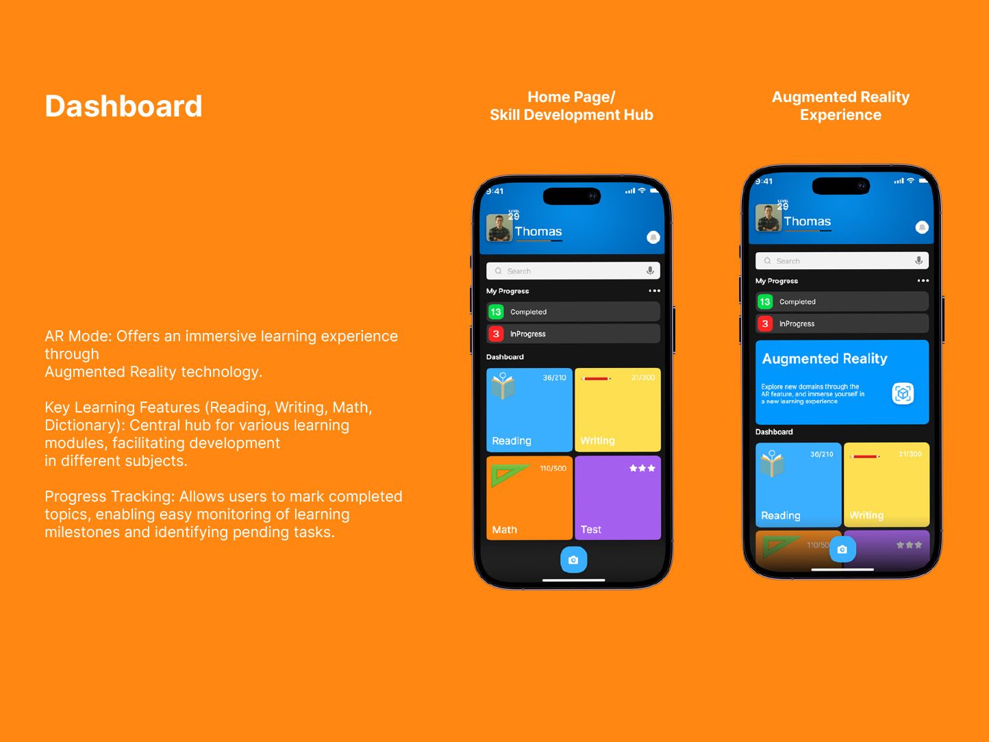 LearnARcade: Dashboard - skill development hub