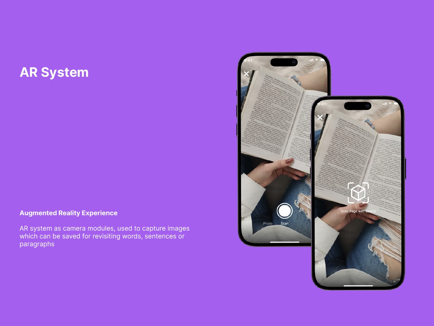 LearnARcade: AR system - camera modules