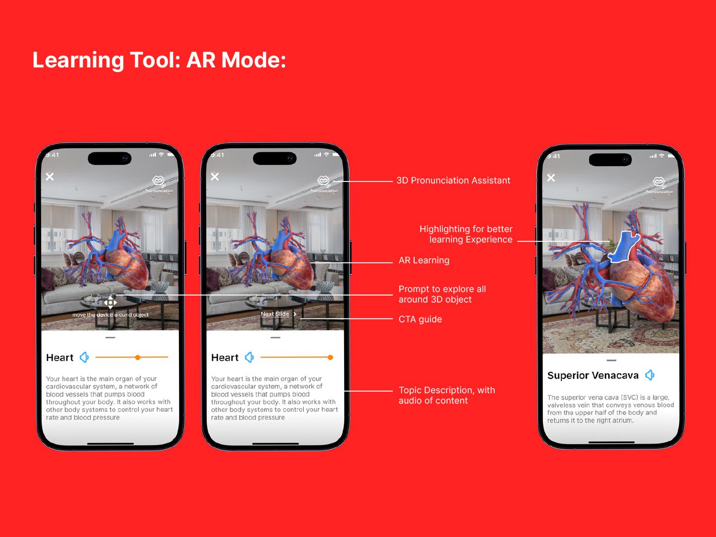 LearnARcade: Learning tool - 3D pronunciation assistant