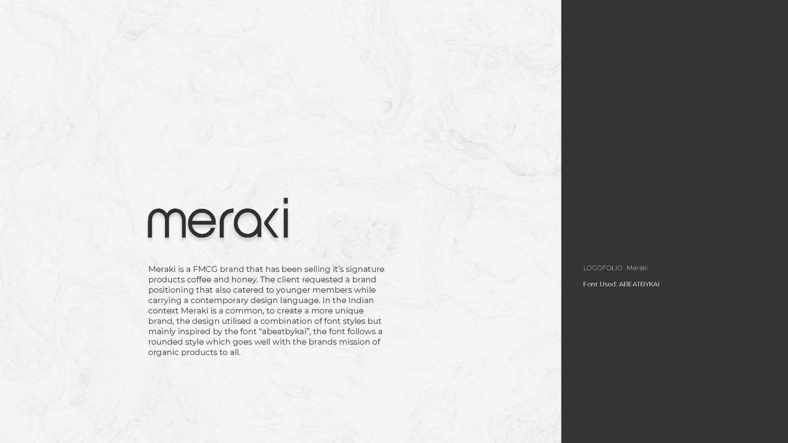 The Meraki wordmark and its positioning