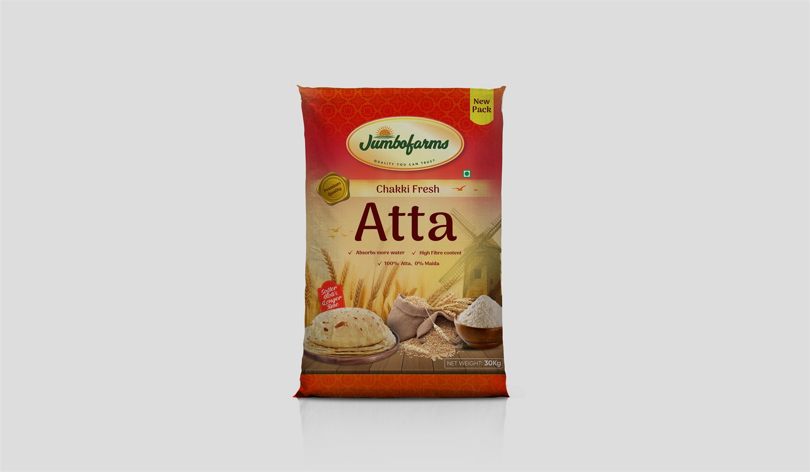Atta on the sack