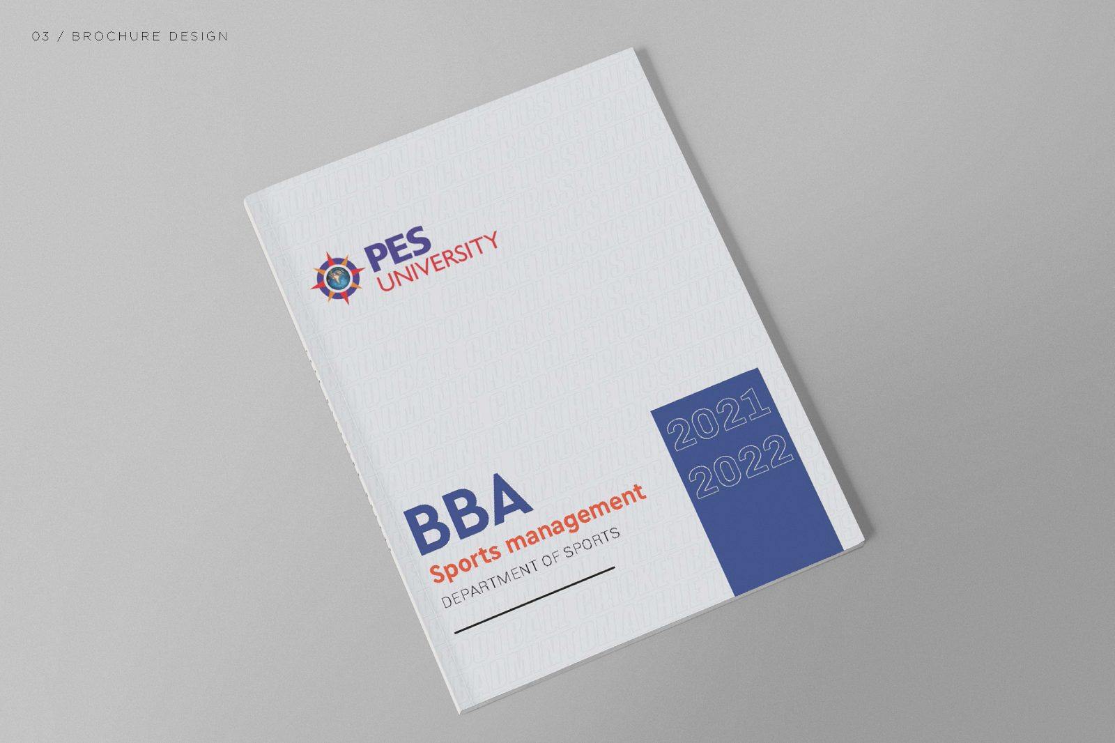 BBA Sports Management brochure cover