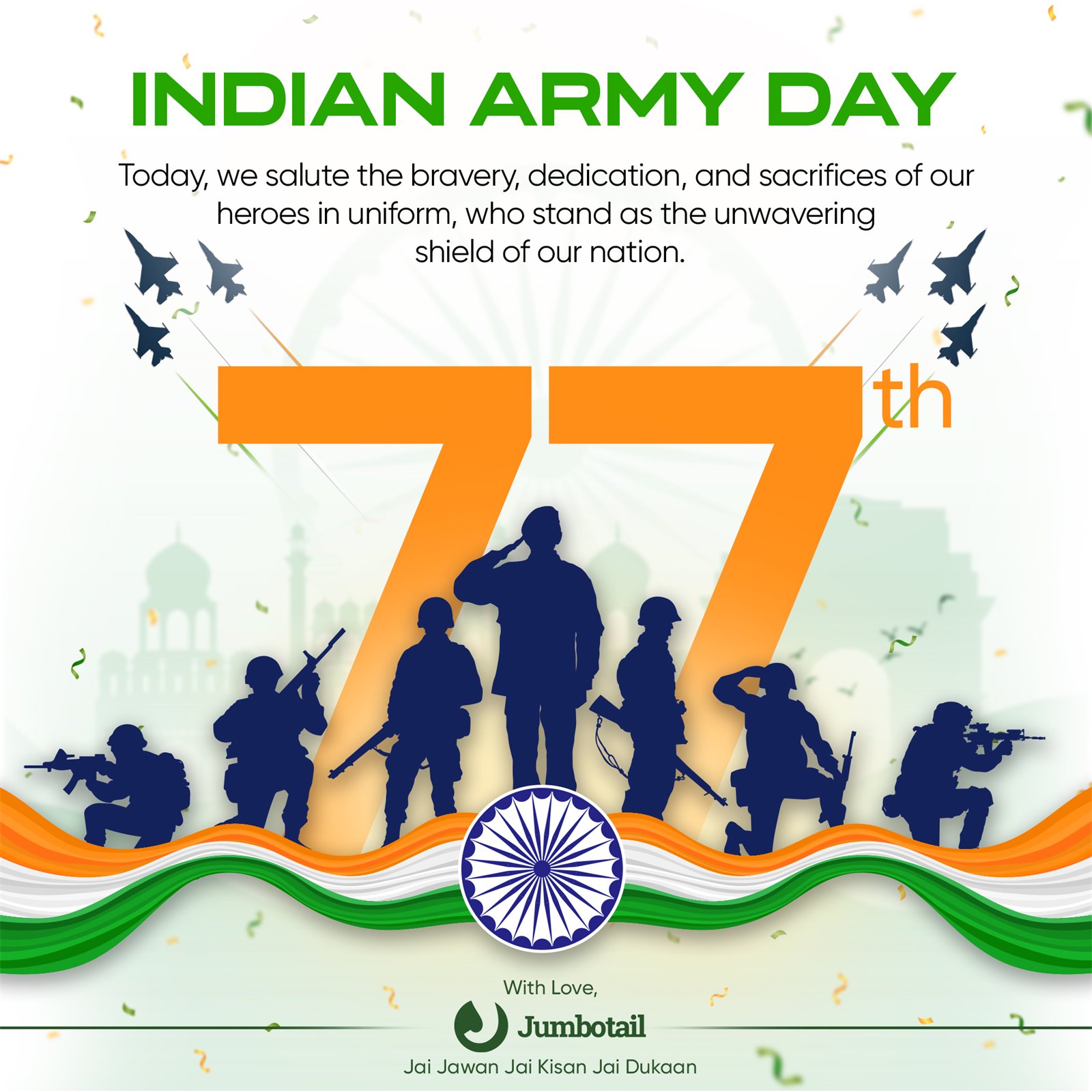 Indian Army Day post
